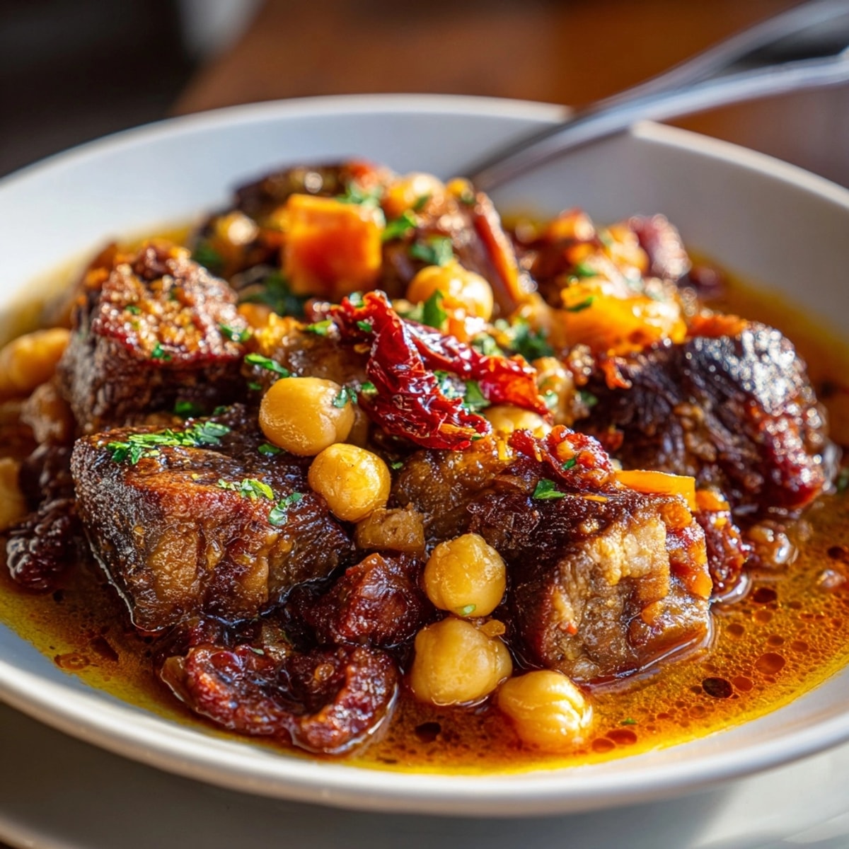 Deliciosos Callos a la Madrileña, un guiso reconfortante ideal para los días fríos.