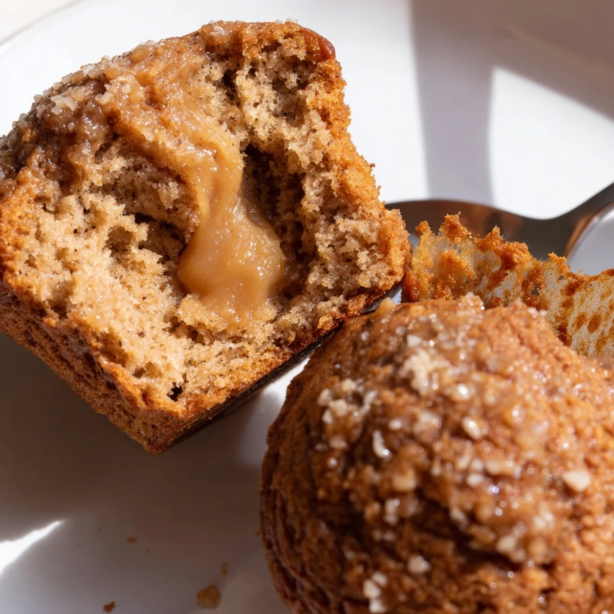 Deliciously spiced Chai Dulce de Leche Muffins ideal for cozy tea time.