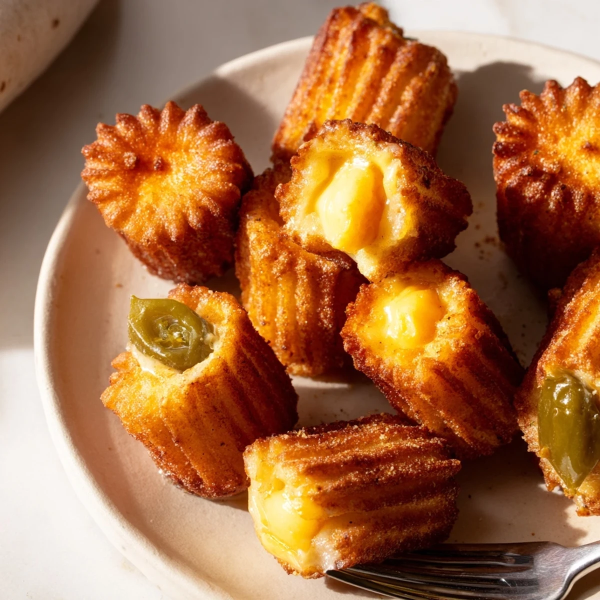 Churros Manchego Pepinos Crujientes