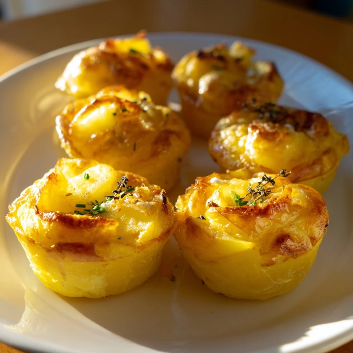 Bocaditos de Tortilla Española con papas doradas y cebollas ideales para fiestas.  