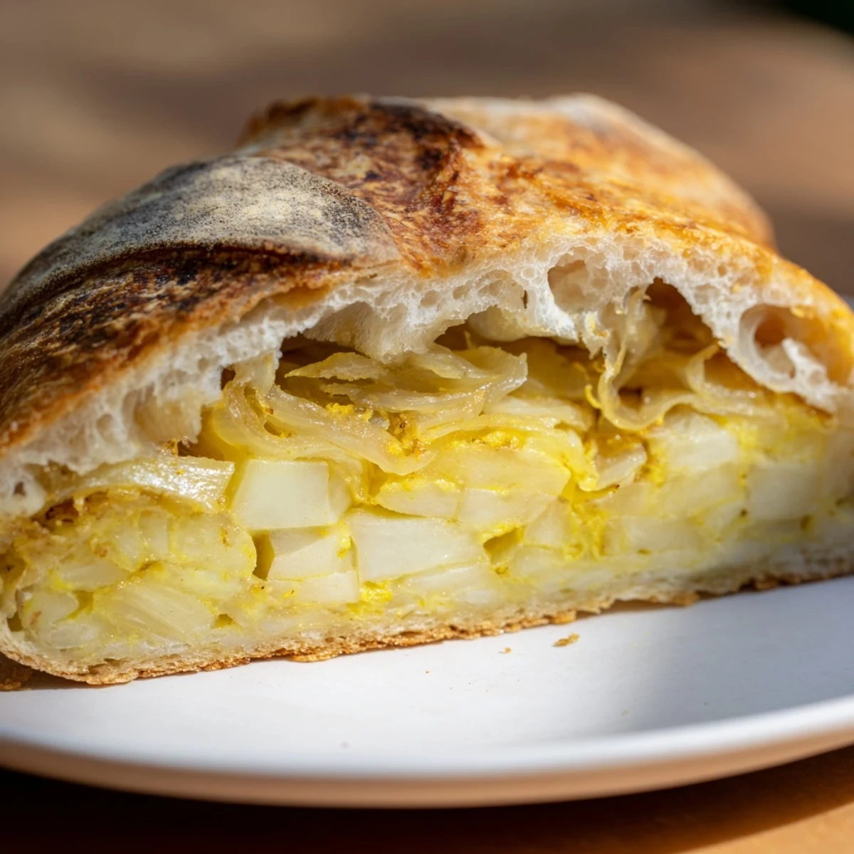 Bocadillo de tortilla española