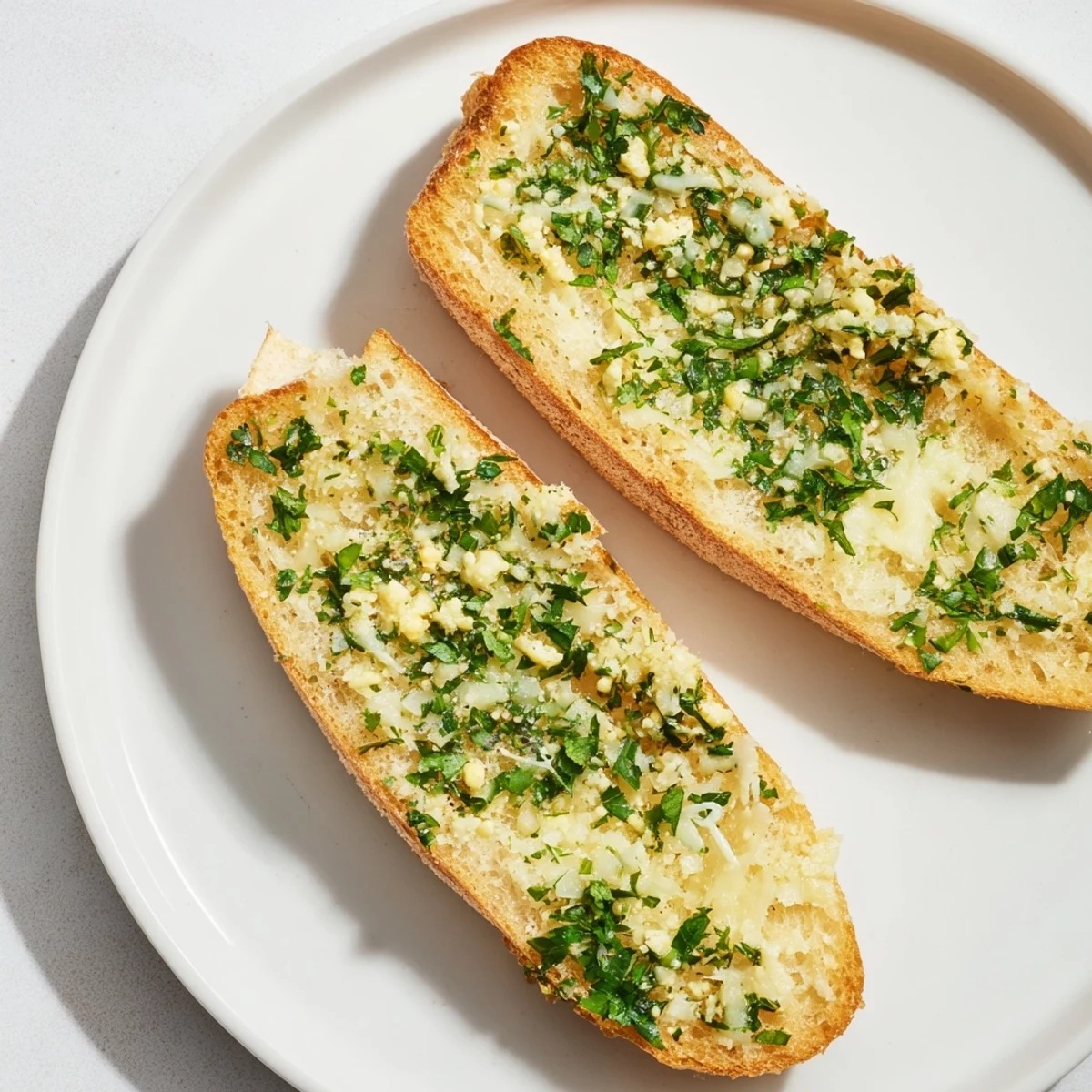 Pan ajo con queso rápido