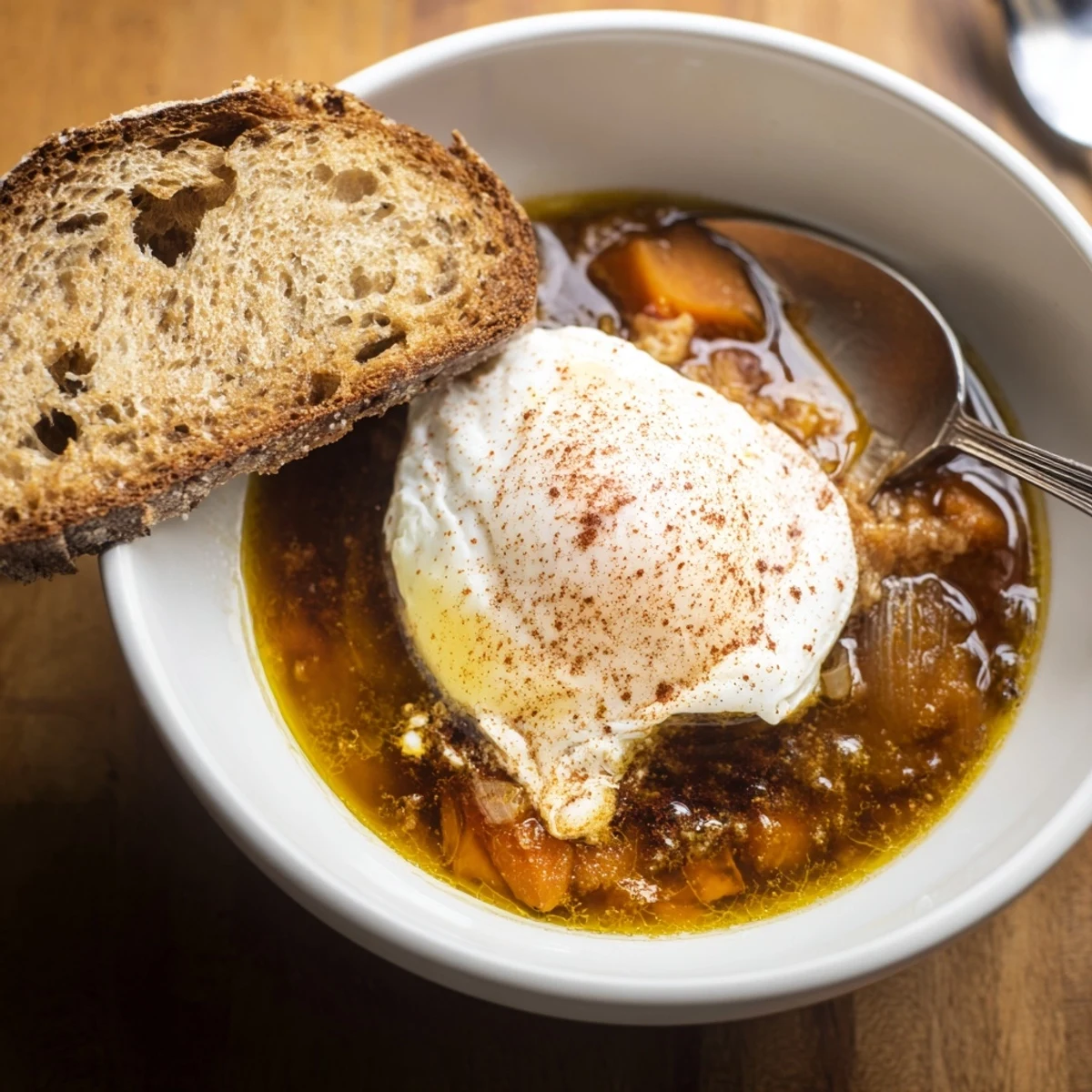 Sopa de ajo fácil 5 ingredientes