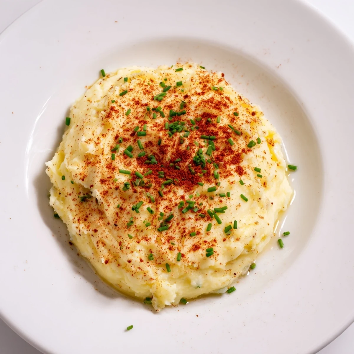 Puré cremoso papa apionabo