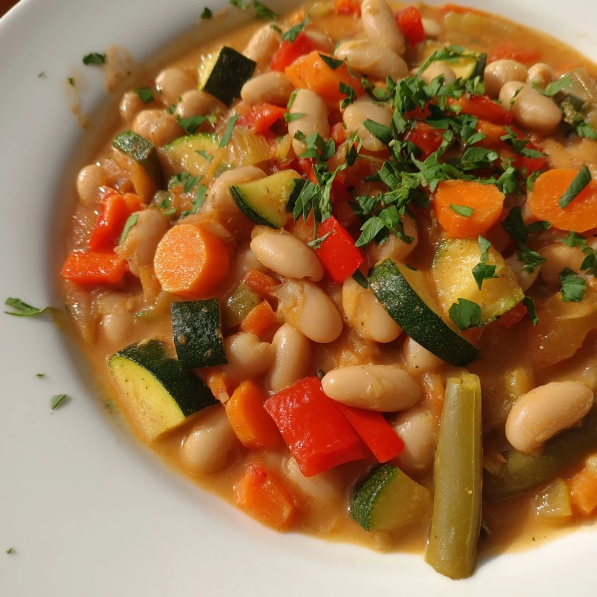 Guiso saludable con vegetales