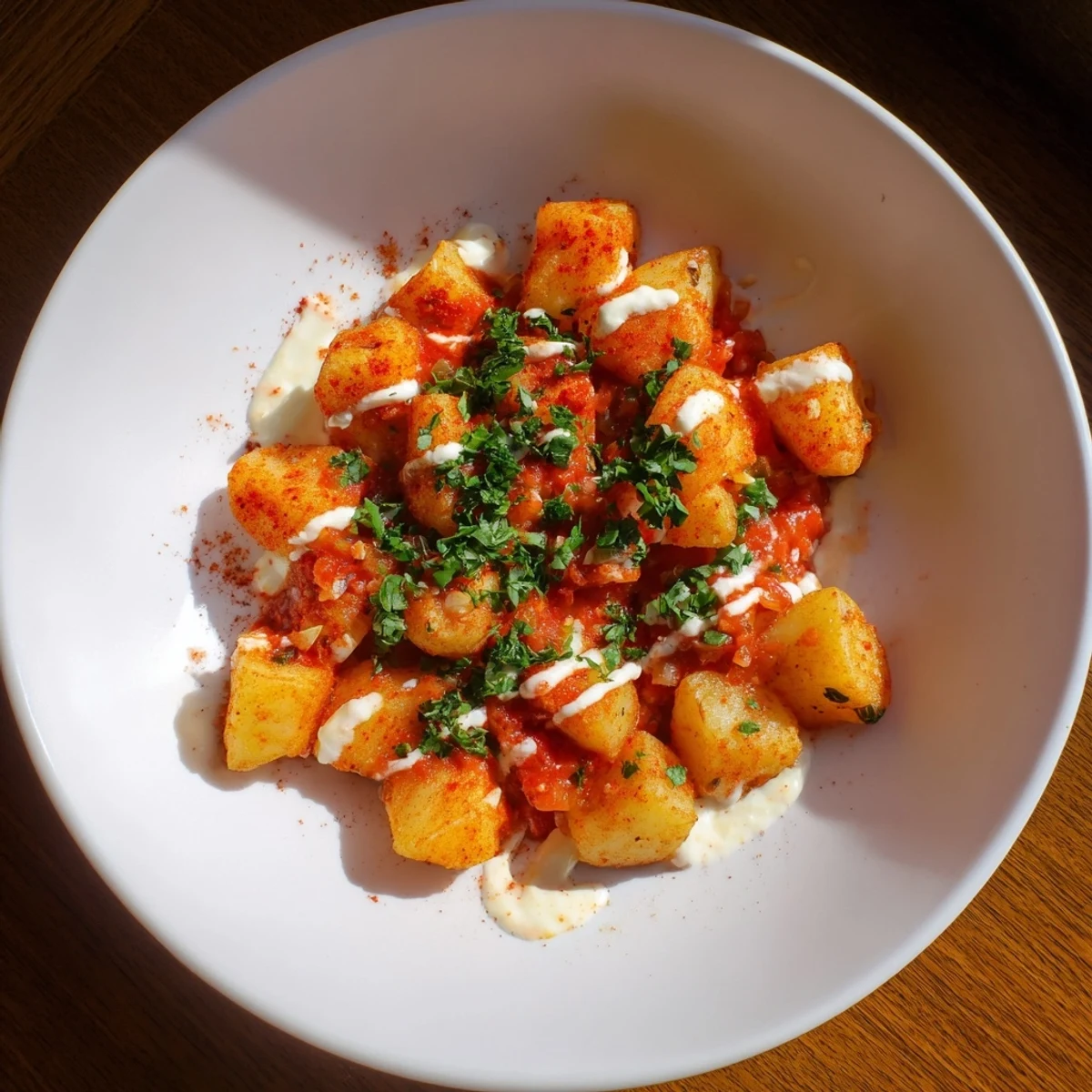 Merkén Spiced Patatas Bravas