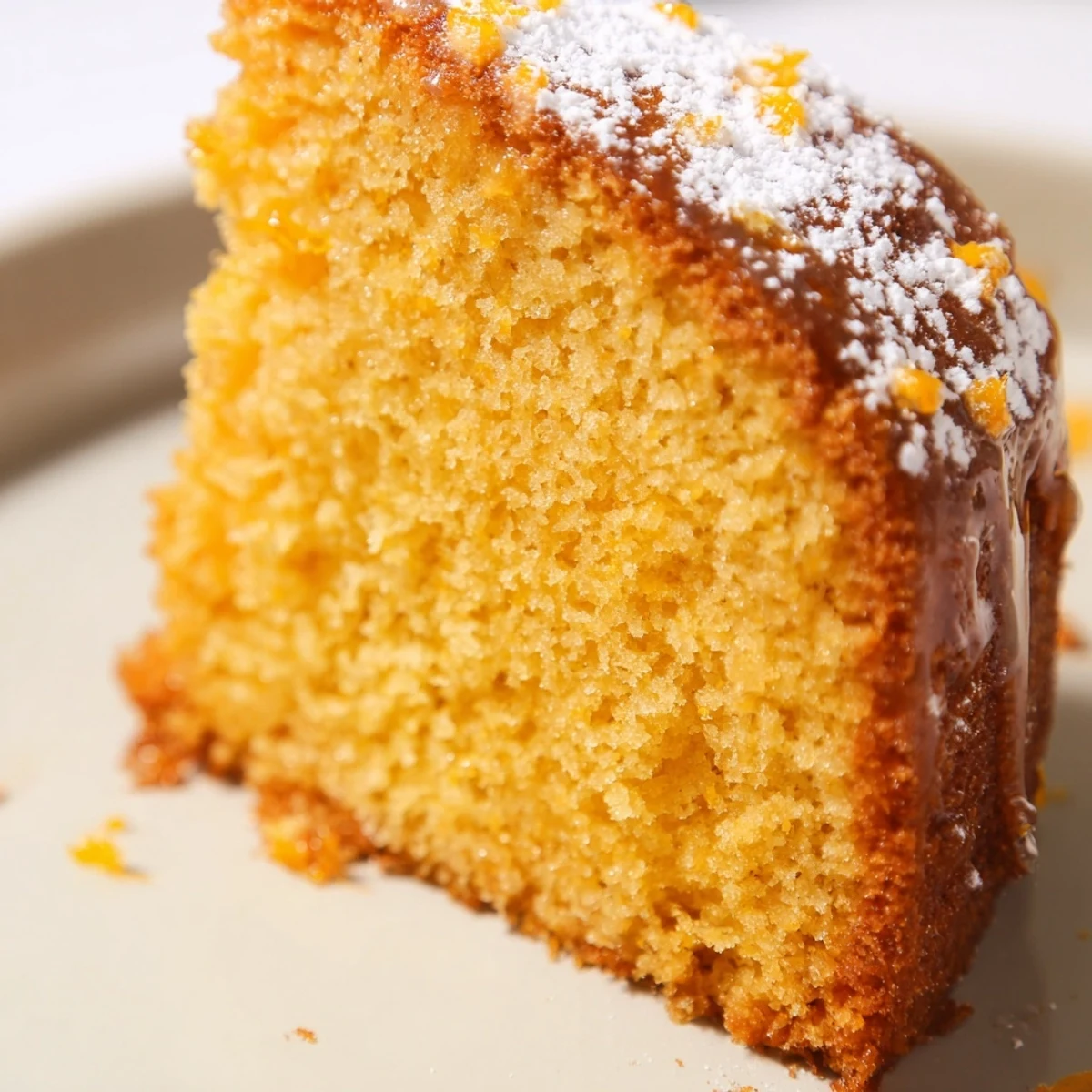 Pastel español con miel