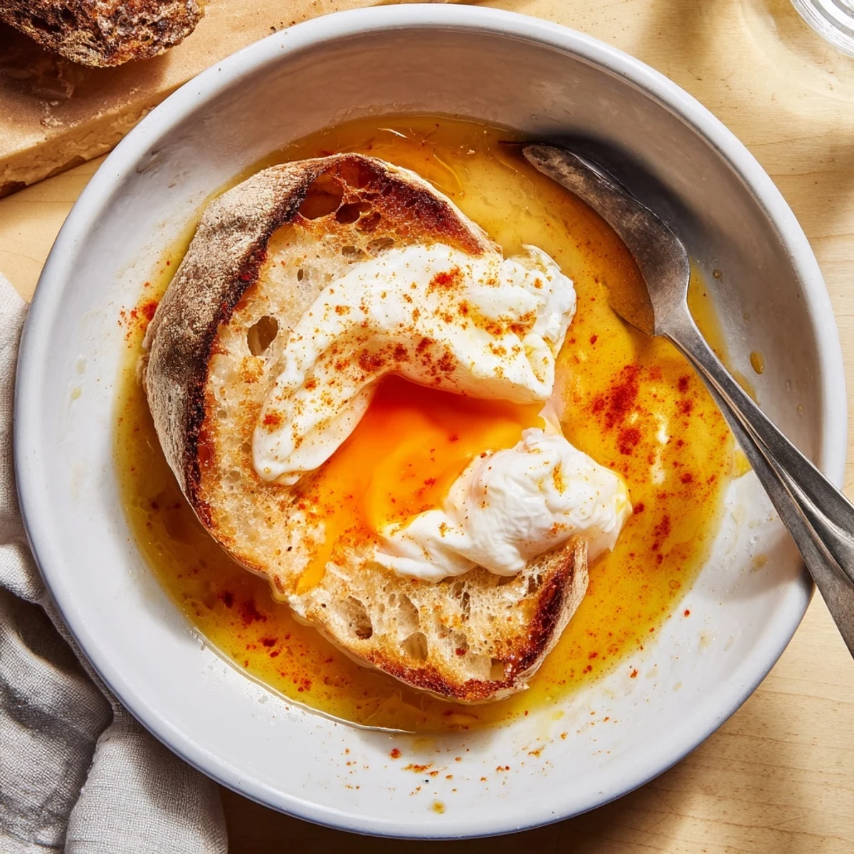 Sopa de ajo cinco ingredientes