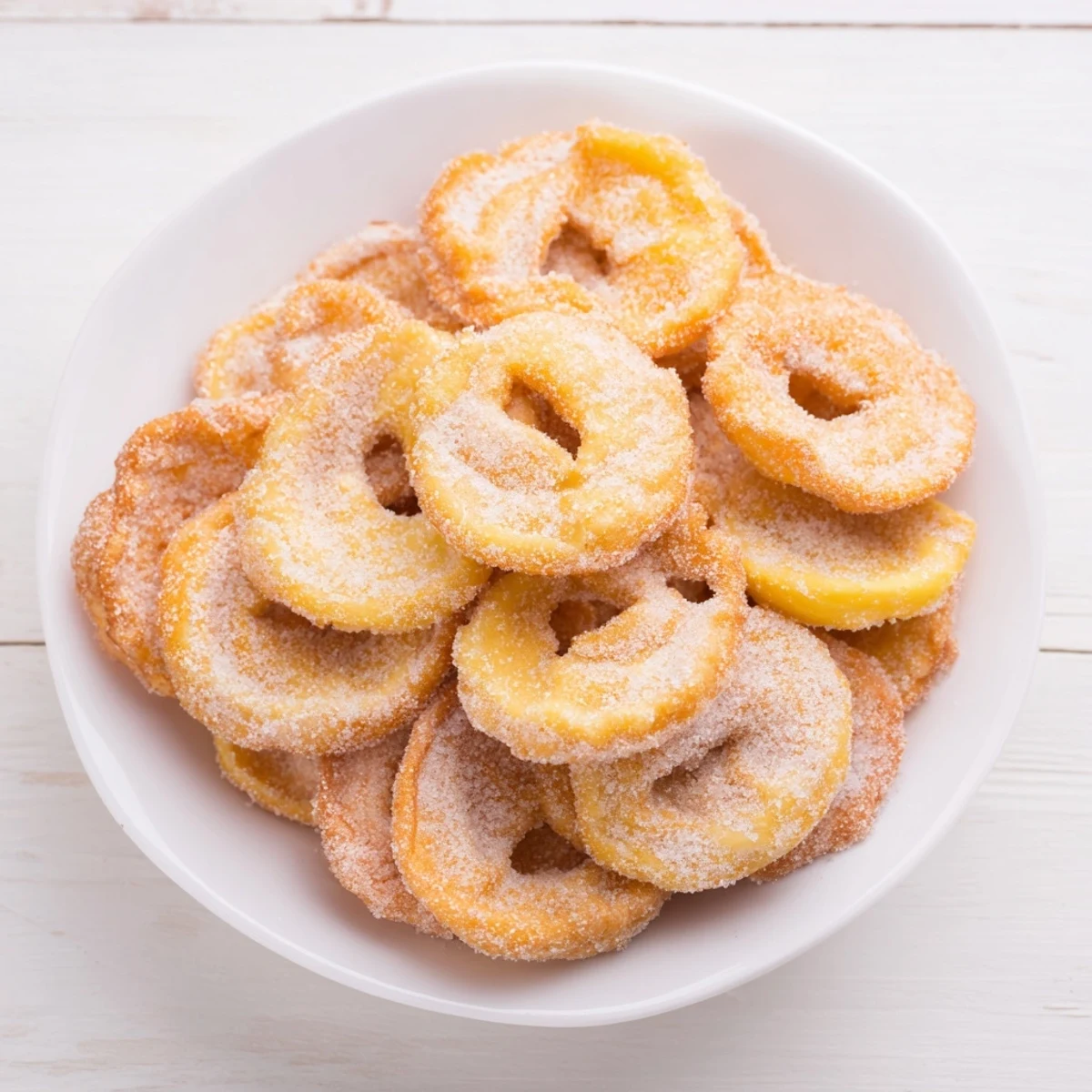 Warm Budget Torrijas, showcasing a close-up, crispy texture, perfect for a sweet breakfast.
