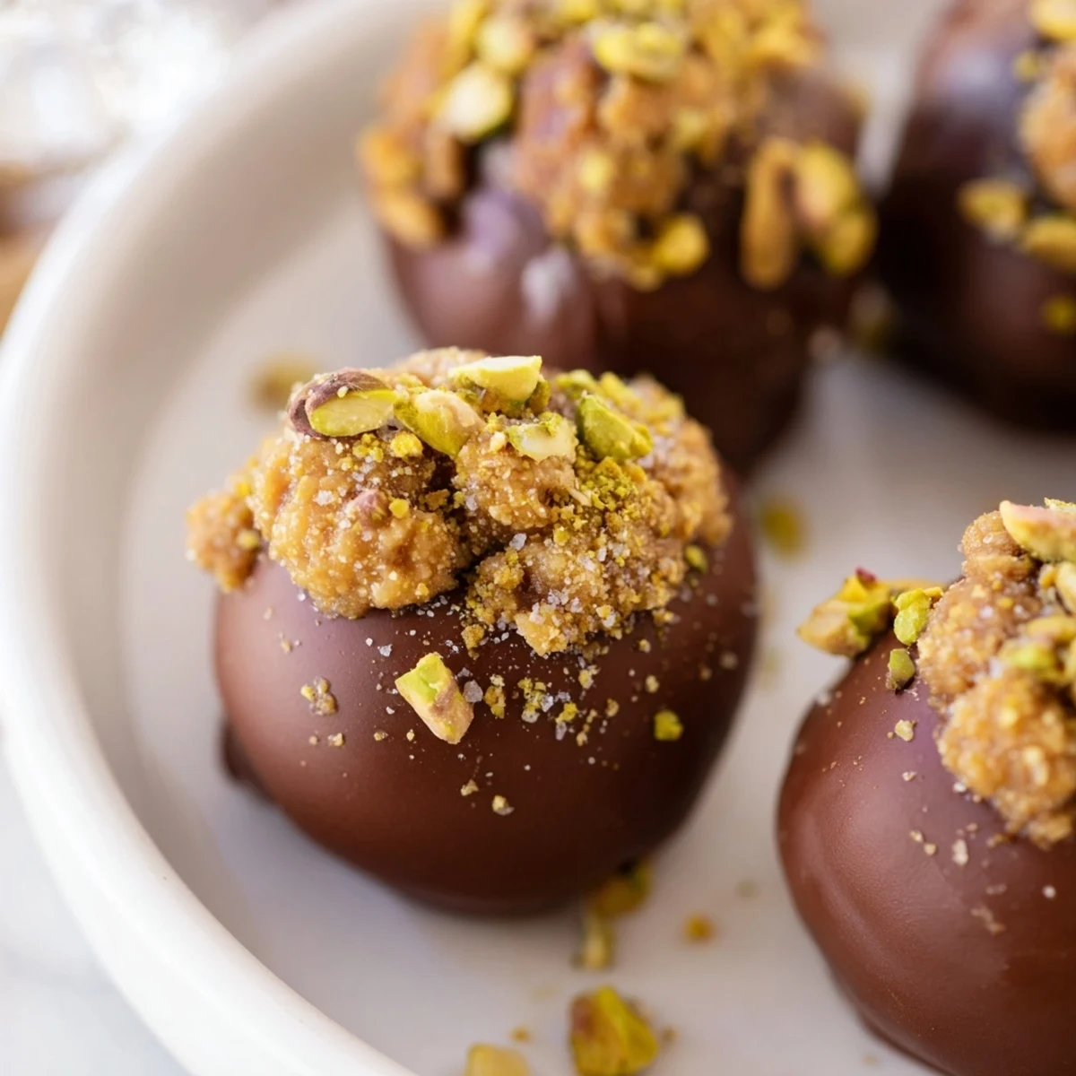 Creamy 5-Minute Express Turrón Chocolate Cups, featuring a delightful nougat filling and toasted almonds.