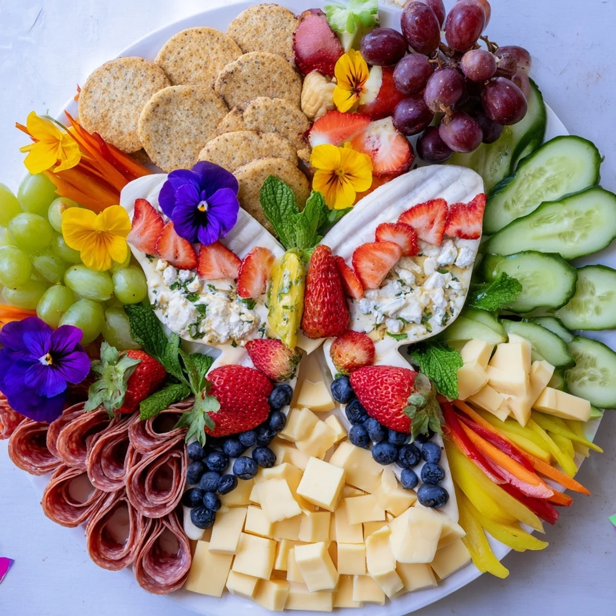 Tabla verano mariposa fresca