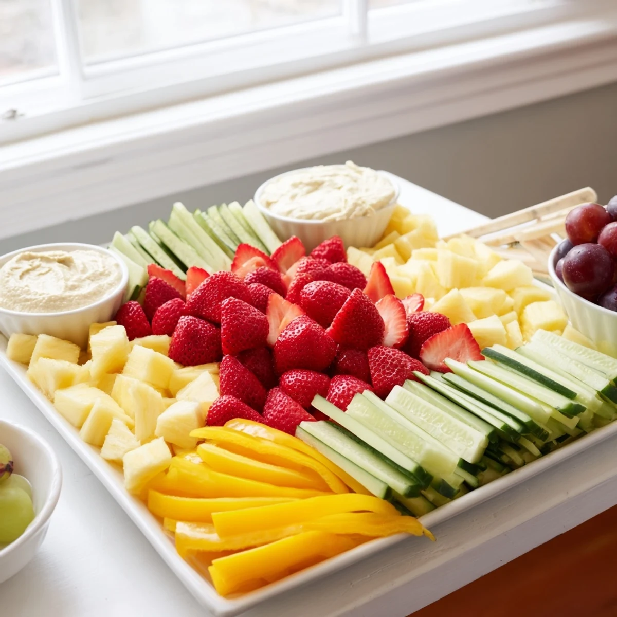 Here are the 3 SEO-optimized ALT image texts for your Sunshine Snack Tray recipe: