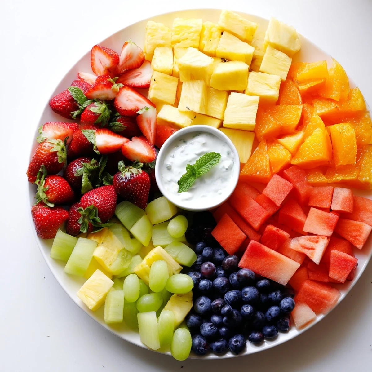 Beach Ball Fruit Platter
