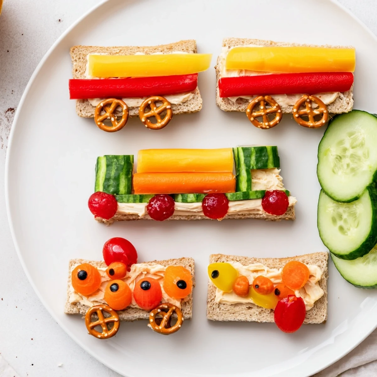 Train Track Sandwich Board