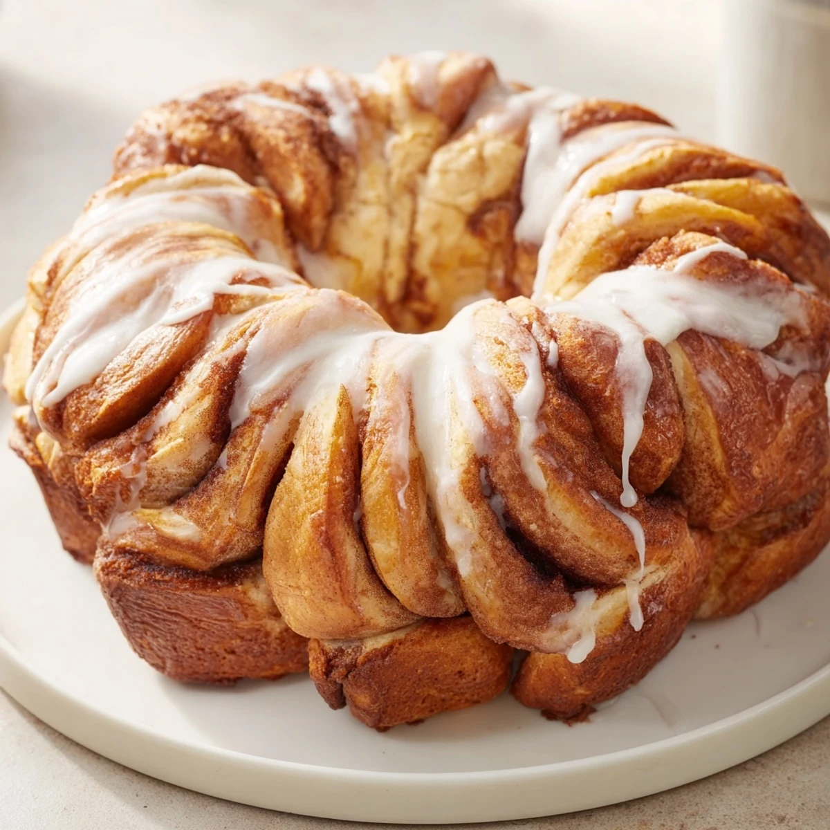 Here are three SEO-optimized ALT image texts for the Cinnamon Swirl Christmas Tree Bread image: