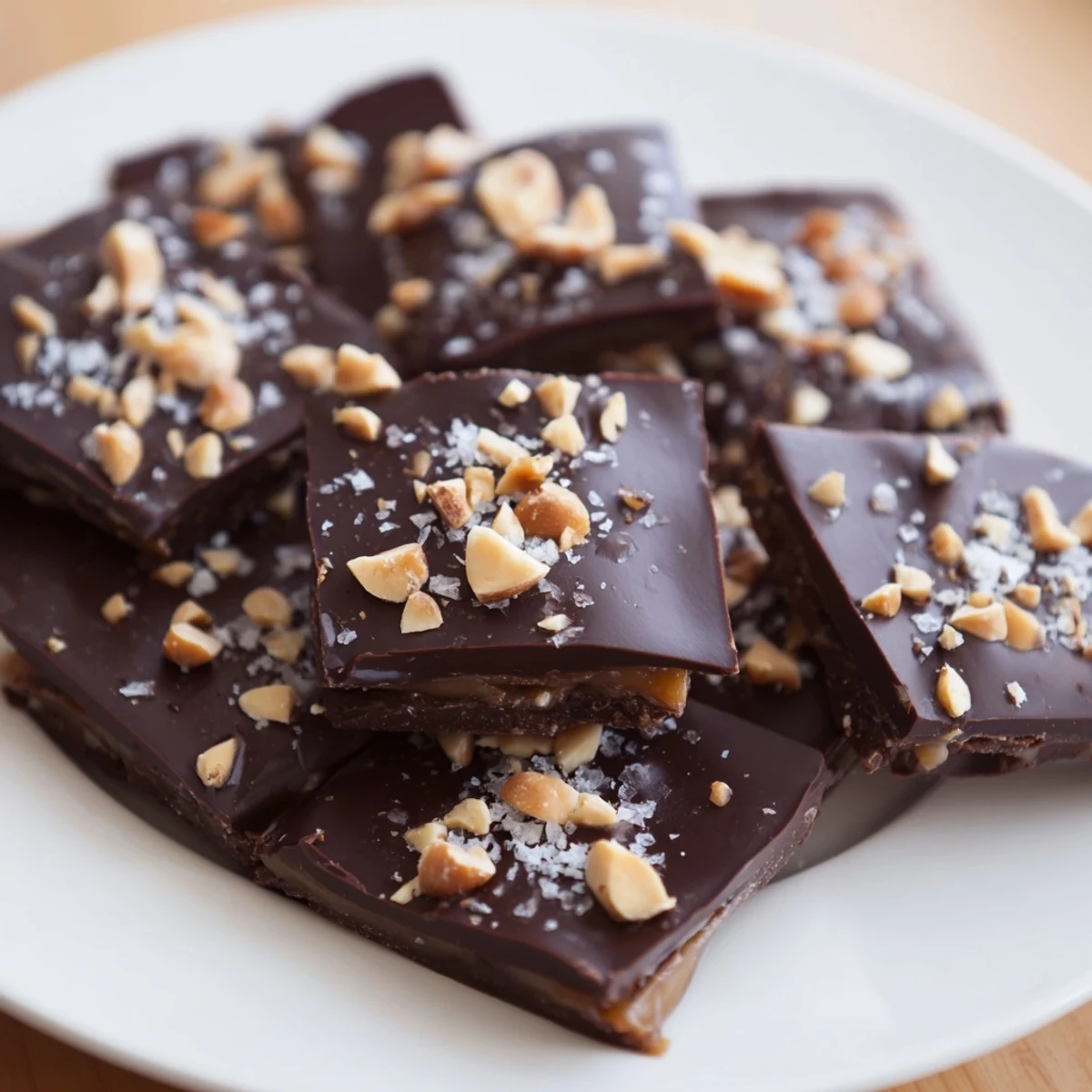 Dates con chocolate y maní