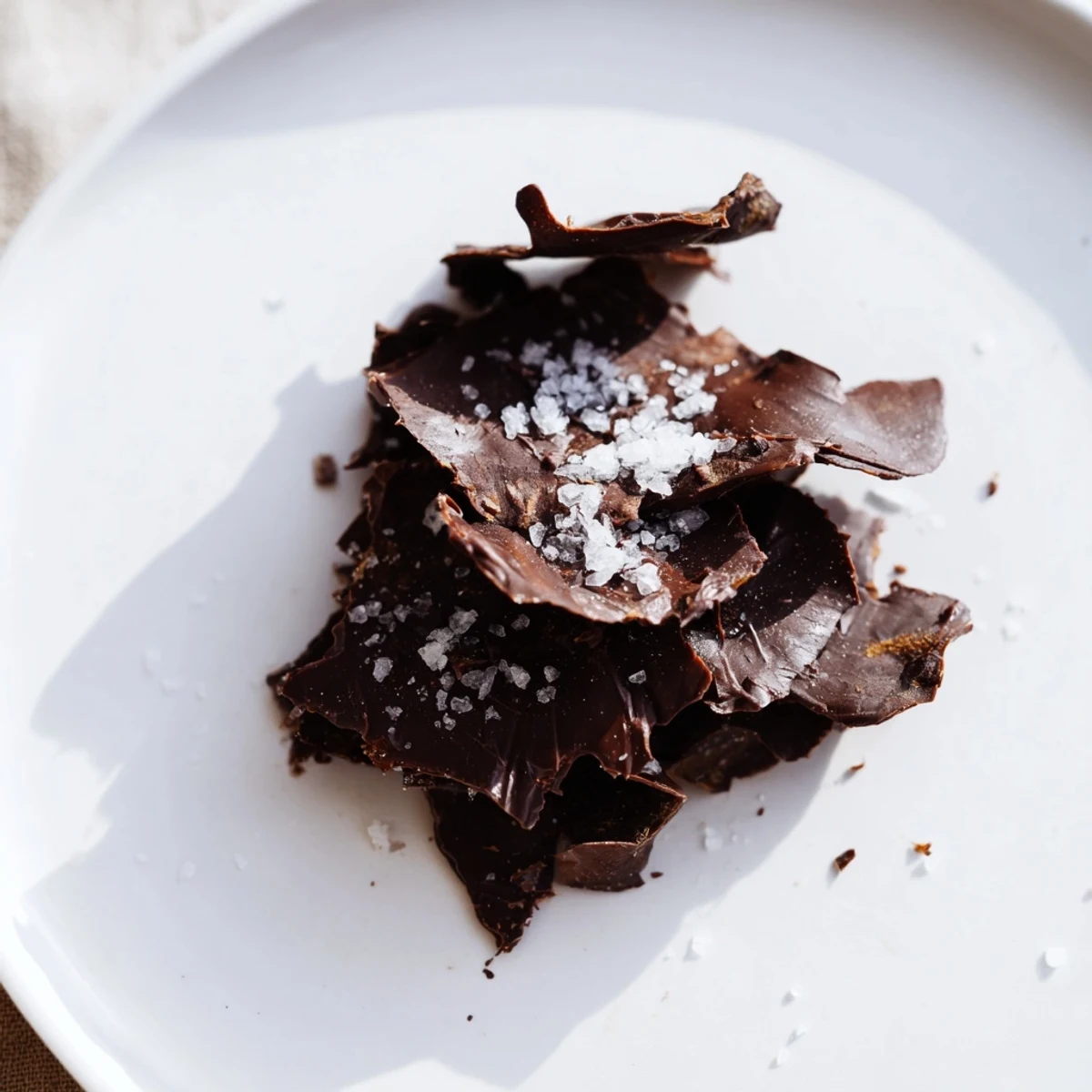 Chocolate con papas chips