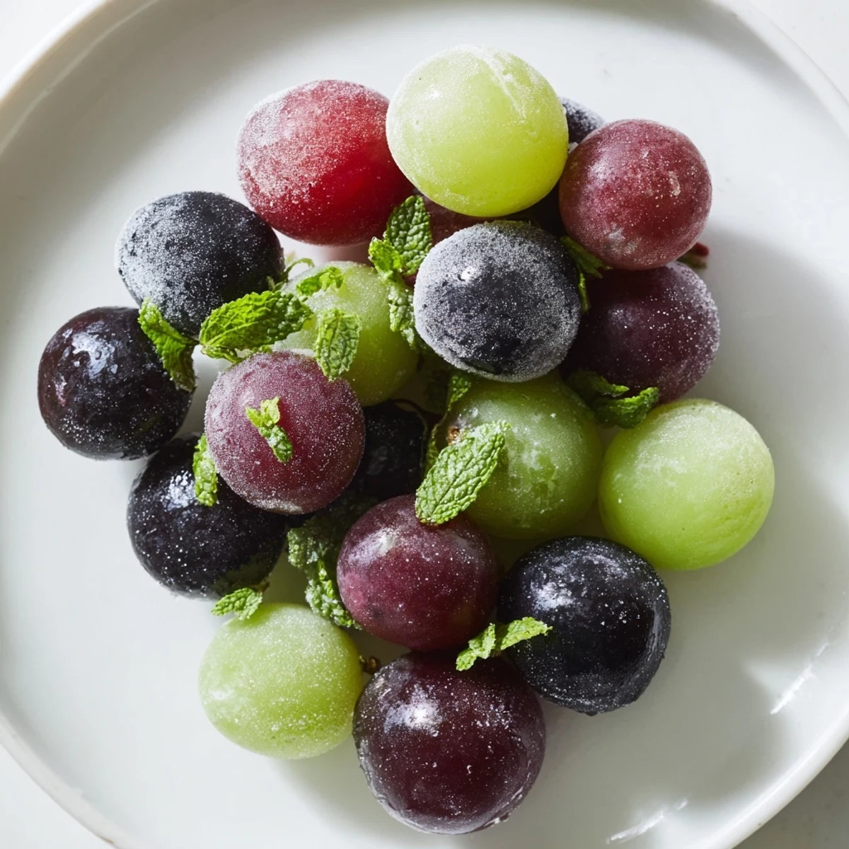 Uvas congeladas spa snack