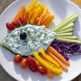 Ocean Blue Fish-Shaped Dip