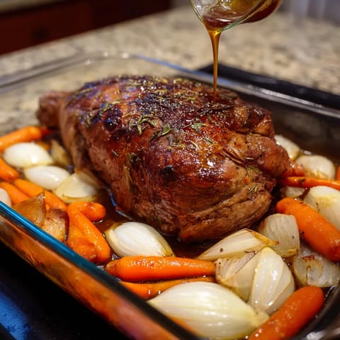 Un cordero con hierbas y especias.