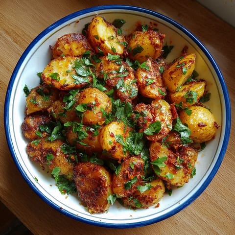 Patatas al Ajo Cabañil.