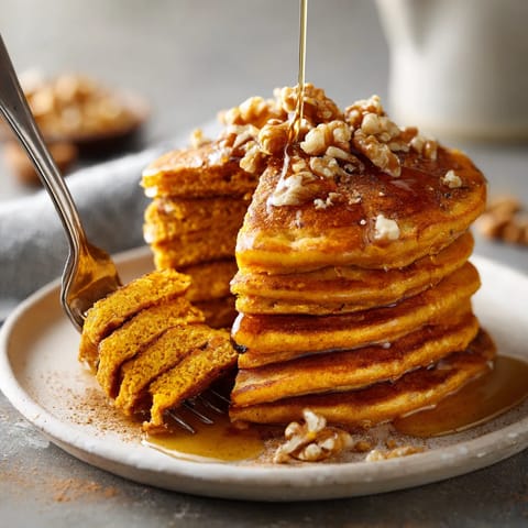 Tortitas de calabaza con canela.