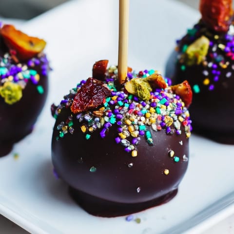 vegan pintxos chaos cake pops