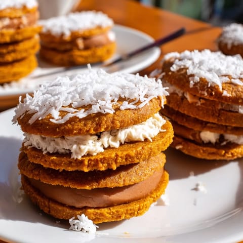 Pumpkin Muffin Alfajores Fusion