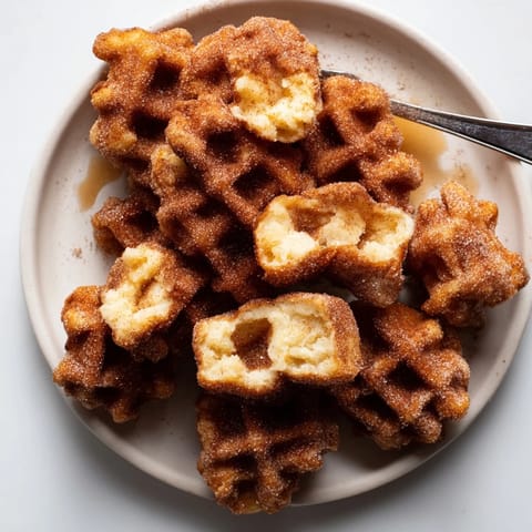 Churro Waffle Bites Canela