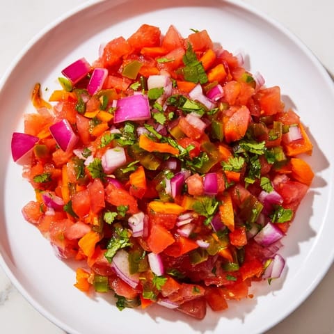 Pico de Gallo con Cilantro