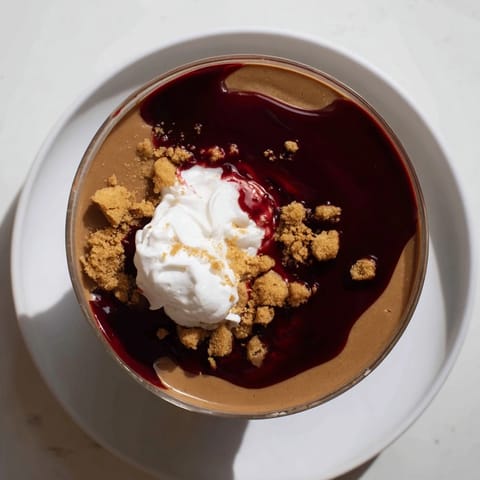 Crema de castañas vino tinto