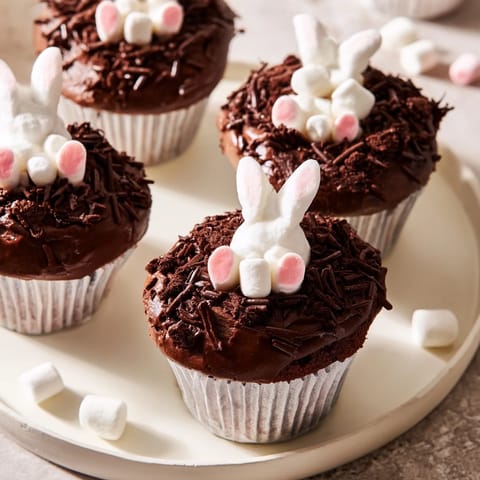 Bunny Burrow Chocolate Cupcakes