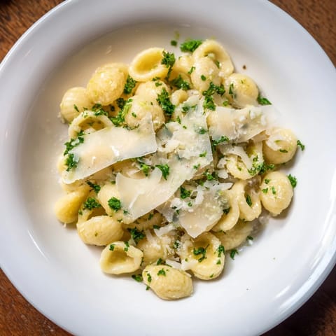 A comforting bowl of 15-Minute Garlic Parmesan Pasta, ready in minutes with a rich, cheesy sauce.