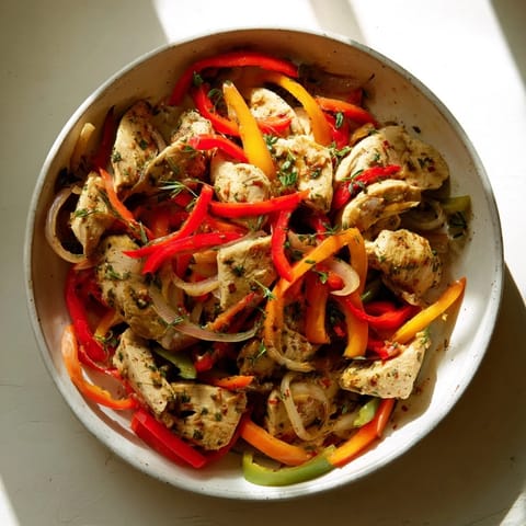 Sheet Pan Chicken Fajitas
