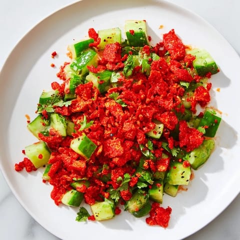 Ensalada flamin hot cheetos
