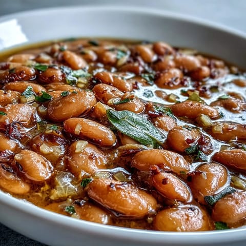 Frijoles Pintos Tiernos y Cremosos