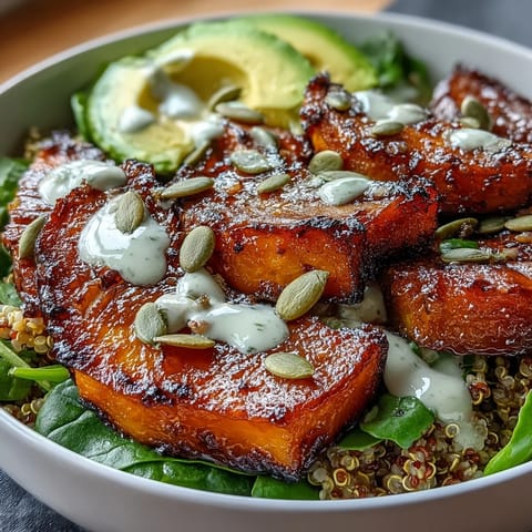 Butternut Squash Steak Bowls