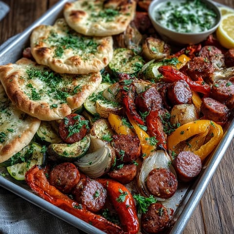 Salchicha Ahumada con Verduras