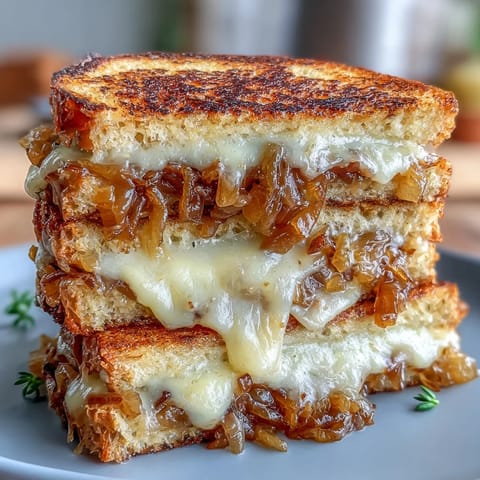Sourdough Grilled Cheese Onions