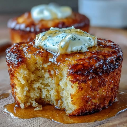 BBQ Baby Shower Cornbread Muffins
