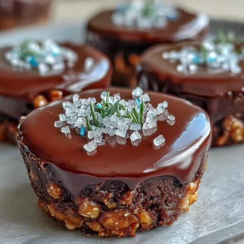 Deliciosas tazas de chocolate con corteza crujiente de pretzel y relleno cremoso de mantequilla de maní, perfectas para Pascua o cualquier ocasión especial.