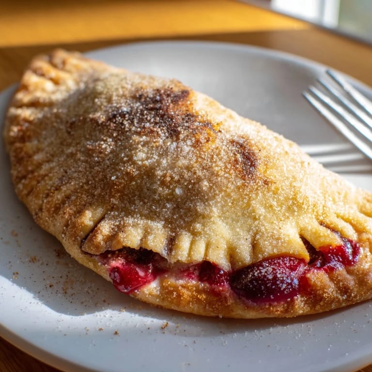 Deliciosas empanadas de arándano, perfectas para una merienda festiva.  