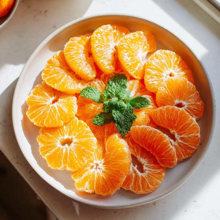 Fresh grapes and oranges create a bright and fun Grape and Orange Slice Clock Face for a healthy brunch option.