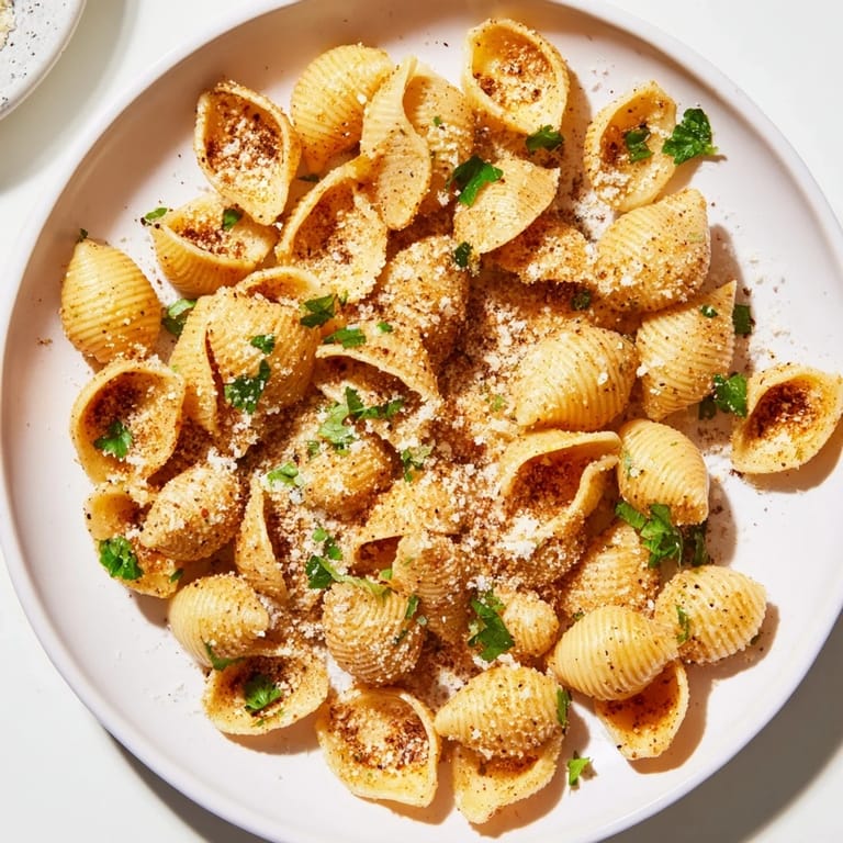 Delicious, homemade Air Fryer Pasta Gnocchi with herbs, a vegetarian snack delight.
