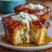 Muffins de pan de maíz tiernos y dorados con mantequilla de miel cremosa, ideales para barbacoas o baby showers.